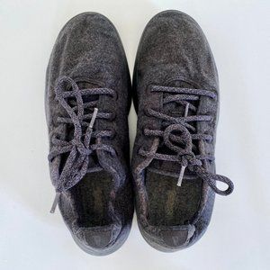 Allbirds Mens Wool Runner - Natural Black Grey M11